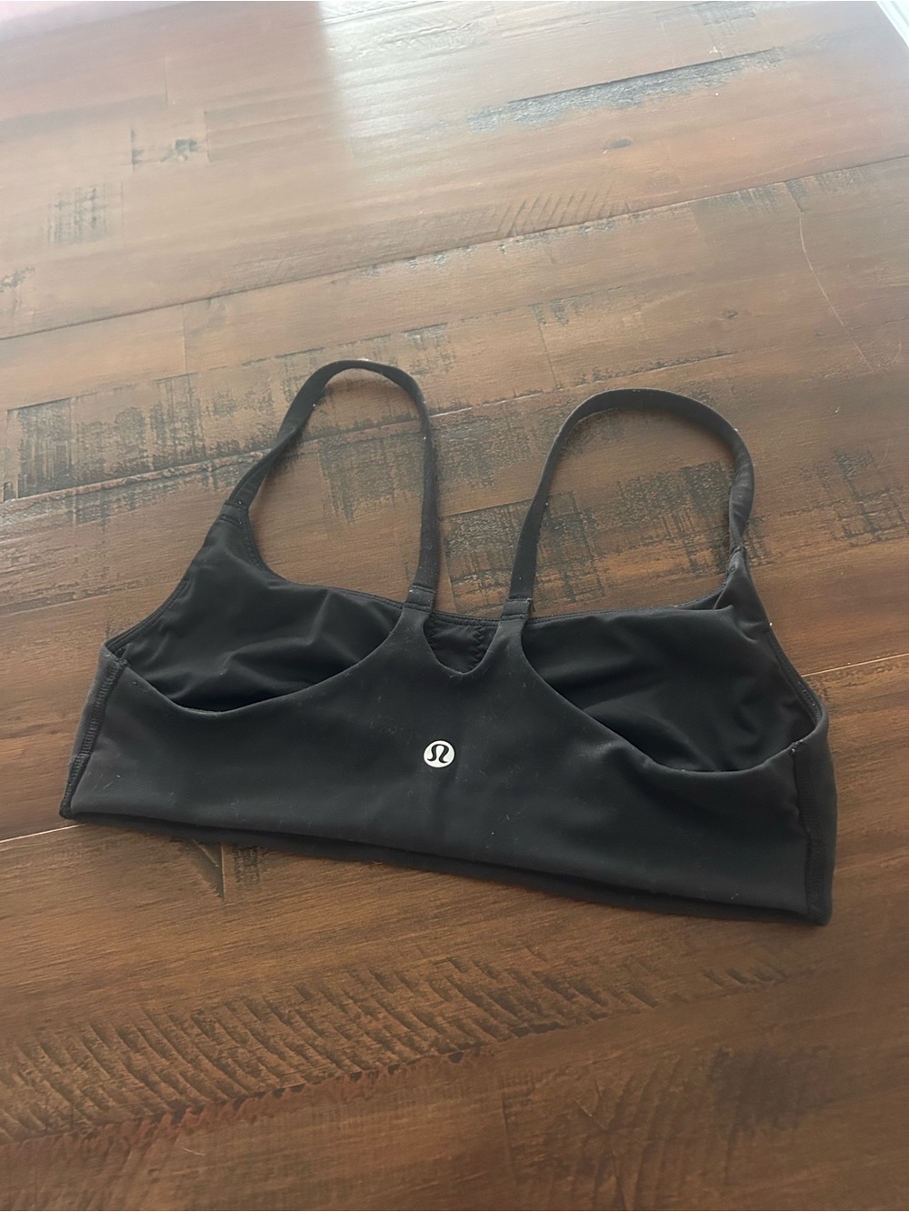 lululemon athletica Black Minimalist Athletic Bralette
